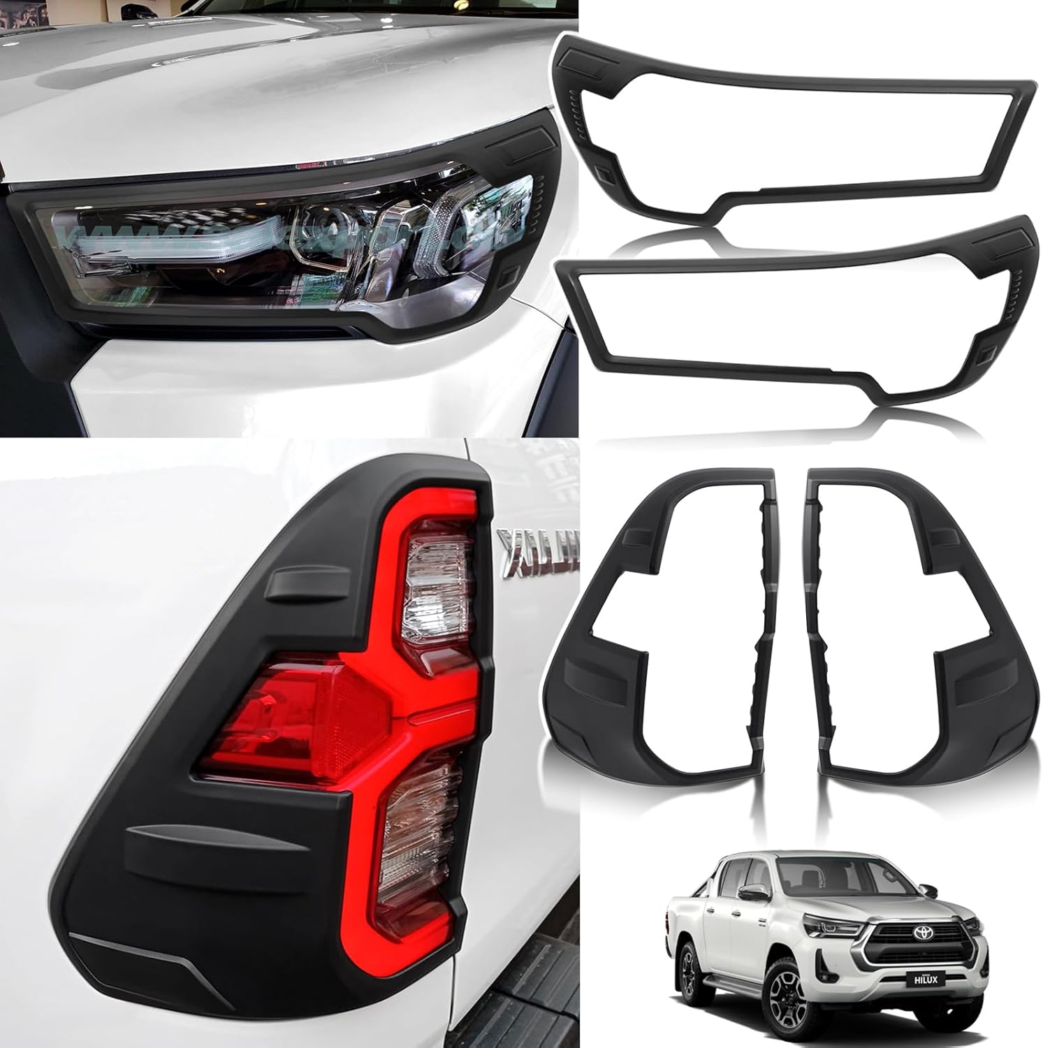 Hilux Headlight Trims