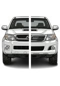 Hilux D4D  (2006-2015)  3D Mat - 3 pcs