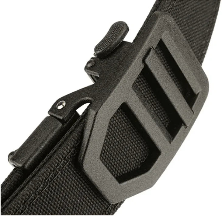 Reinforced Ratchet Rail System Tactical EDC Belt