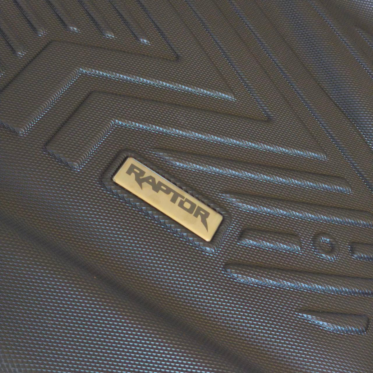 Ford Ranger T9 Next-Gen 5D floor mats with Raptor metal badge
