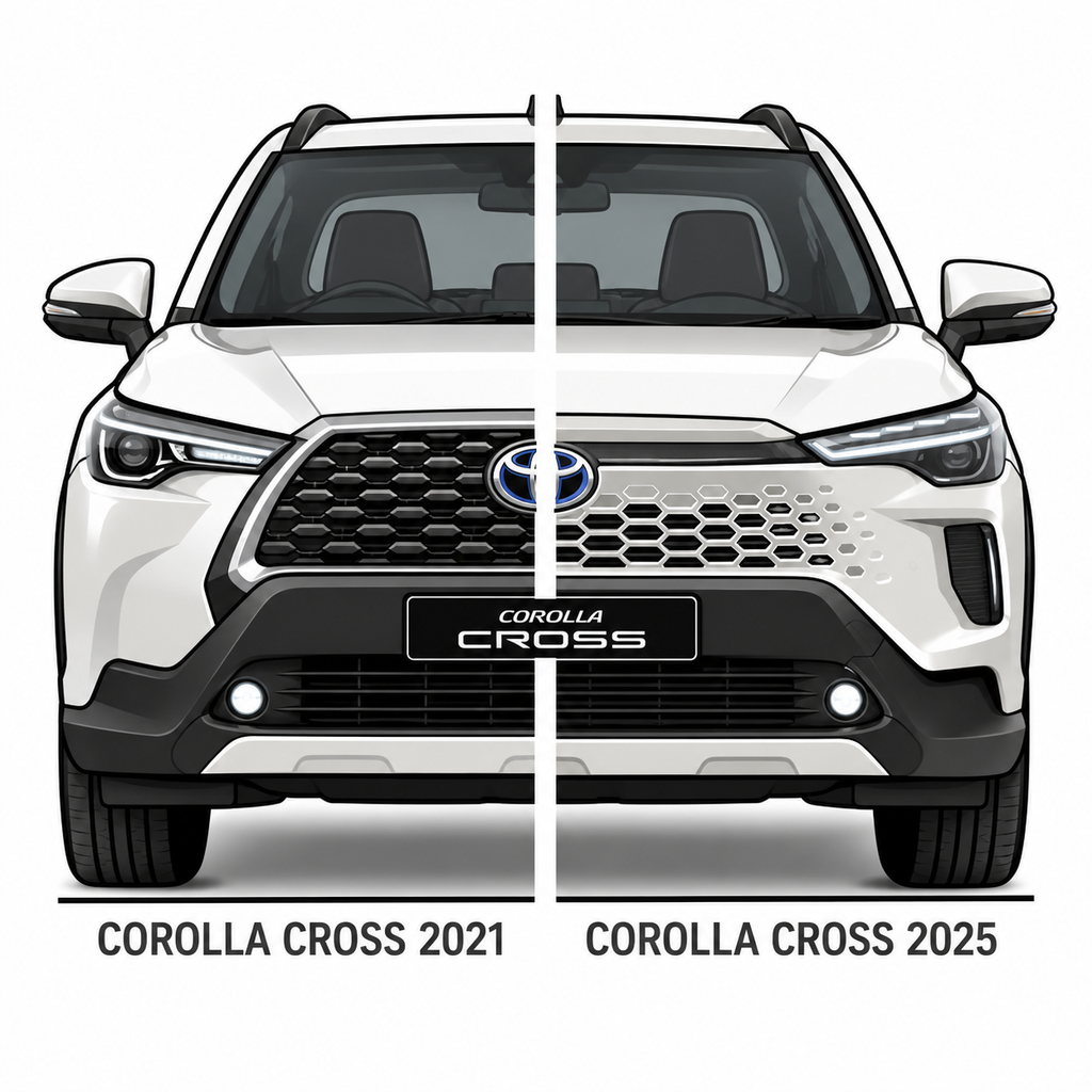 Toyota Corolla Cross (2021-2026) 4D floor mats – Rugged Road Accessories