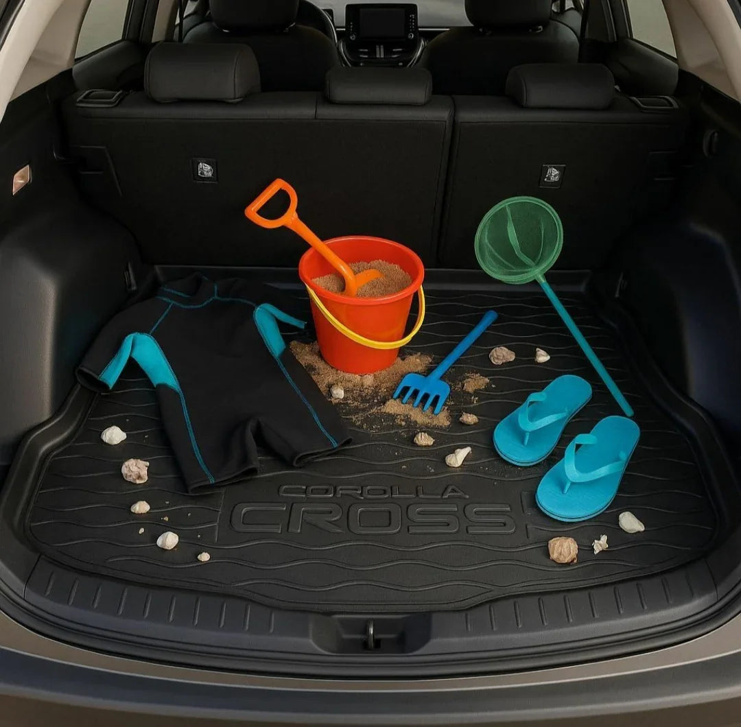 Toyota Corolla Cross rubber boot mat – view 4